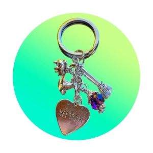 NWT Witchy Keychain